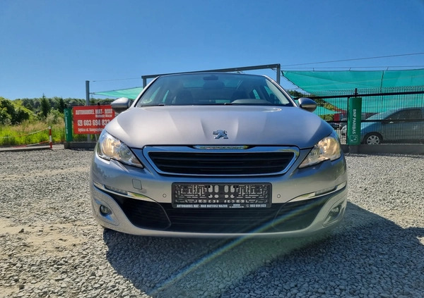 Peugeot 308 cena 36500 przebieg: 164000, rok produkcji 2015 z Głubczyce małe 301